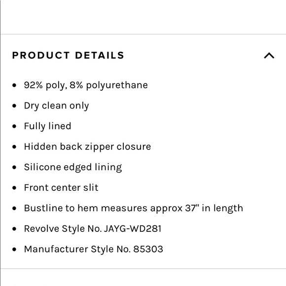 Strapless LBD with Slit - Picture 3 of 7